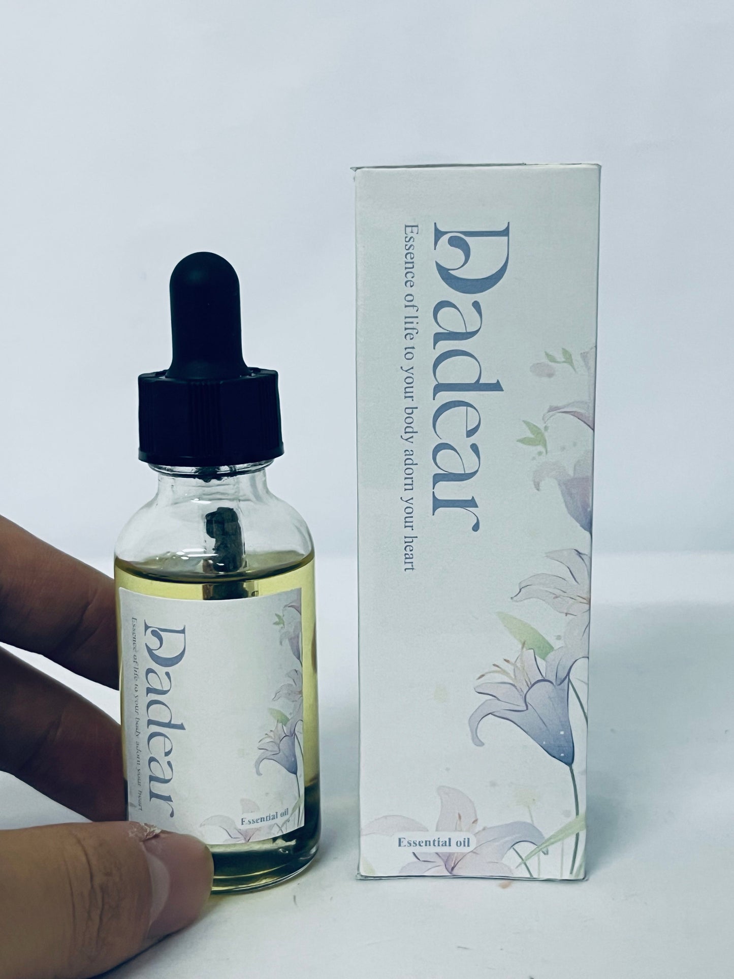Dadear | Face Oil & Body Oil | 100% Pure & Natural | Body Moisturizer for Dry Skin | Vitamin C & 10 Pure Facial Oil Blend | Dermatologist Recommended | Bath Oil | For All Skin Types 2fl. oz. (60 mL)