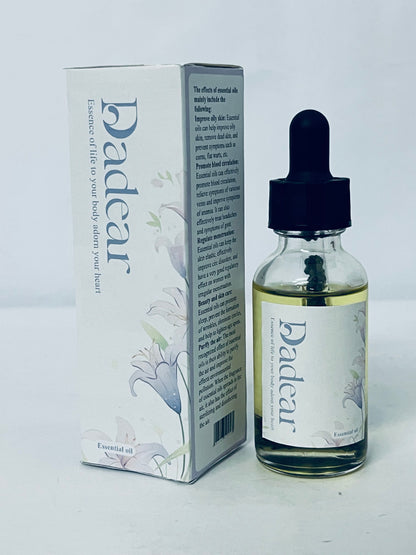 Dadear | Face Oil & Body Oil | 100% Pure & Natural | Body Moisturizer for Dry Skin | Vitamin C & 10 Pure Facial Oil Blend | Dermatologist Recommended | Bath Oil | For All Skin Types 2fl. oz. (60 mL)