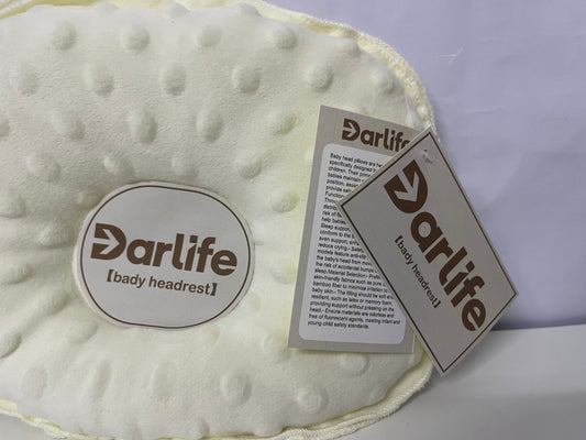 Darlife Baby Head Support Pillow Soft & Breathable A Comfortable Item for Newborn Head Shaping