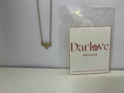 【Darlove Diamond-Shaped Pendant Necklace】—— Shiny Accent to Elevate Your Style