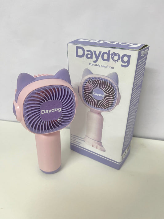【Daydog Cat Ear Portable Electric Fan】—— Adorable Cooling Buddy for Daily Use