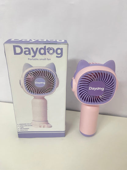 【Daydog Cat Ear Portable Electric Fan】—— Adorable Cooling Buddy for Daily Use