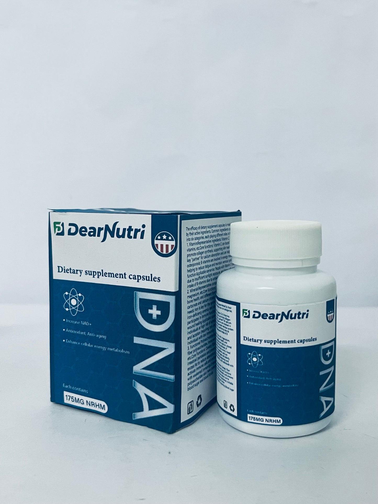 DearNutri Dietary Supplement Capsules, Scientifically Blended with Multi-Effect Nutrients, Precisely Fill Daily Dietary Gaps, Energize Body Vitality, and Safeguard Family Heal