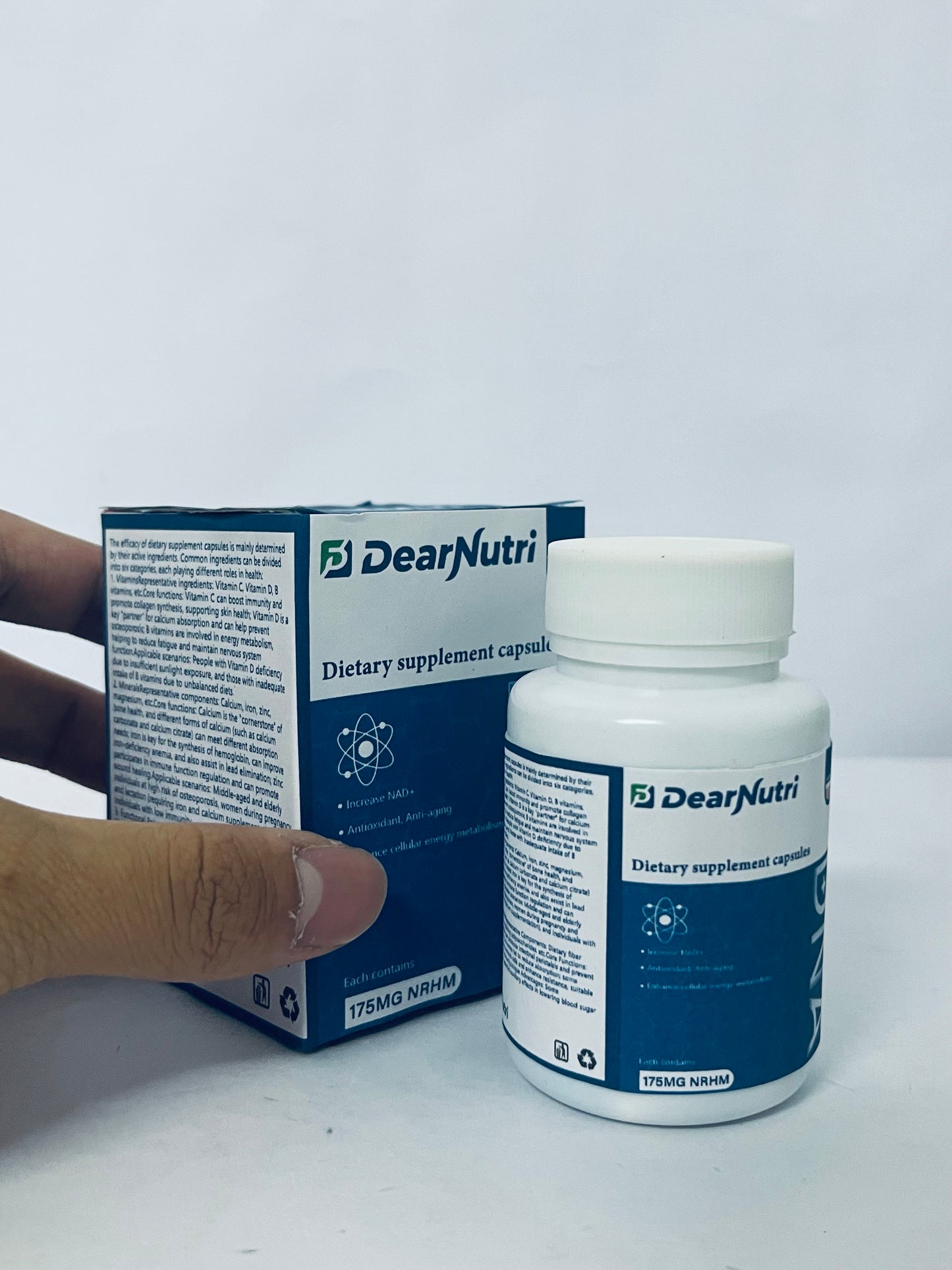 DearNutri Dietary Supplement Capsules, Scientifically Blended with Multi-Effect Nutrients, Precisely Fill Daily Dietary Gaps, Energize Body Vitality, and Safeguard Family Heal