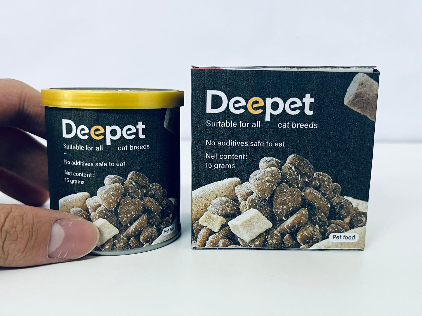 【Deepet Additive-Free Cat Treats】—— Safe & Versatile Snacks for All Cat Breeds