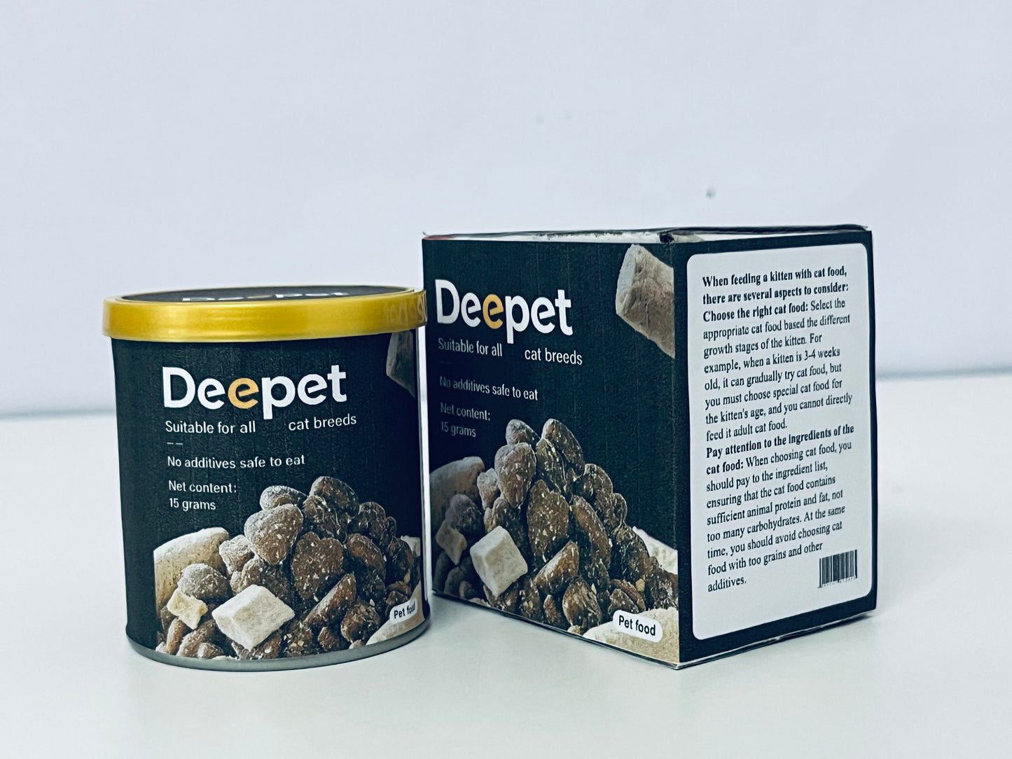 【Deepet Additive-Free Cat Treats】—— Safe & Versatile Snacks for All Cat Breeds