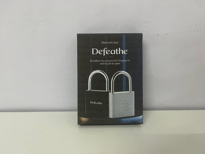 Defeathe Fingerprint Smart Electronic Padlock Key-Free Convenient Protection Item