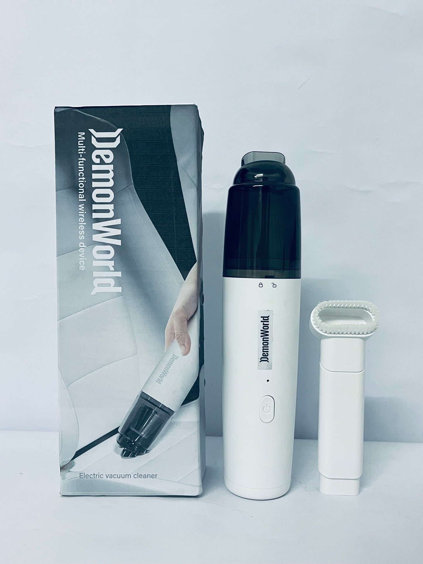DemonWorld Mini Vacuum Cleaner Cordless, Portable Keyboard Vacuum Cleaner, Wireless Handheld Car Vacuum with 9000 Pa, High Power Rechargeable 2 Speeds, Lightweight Vacuum for Car, Home, Office, Pet