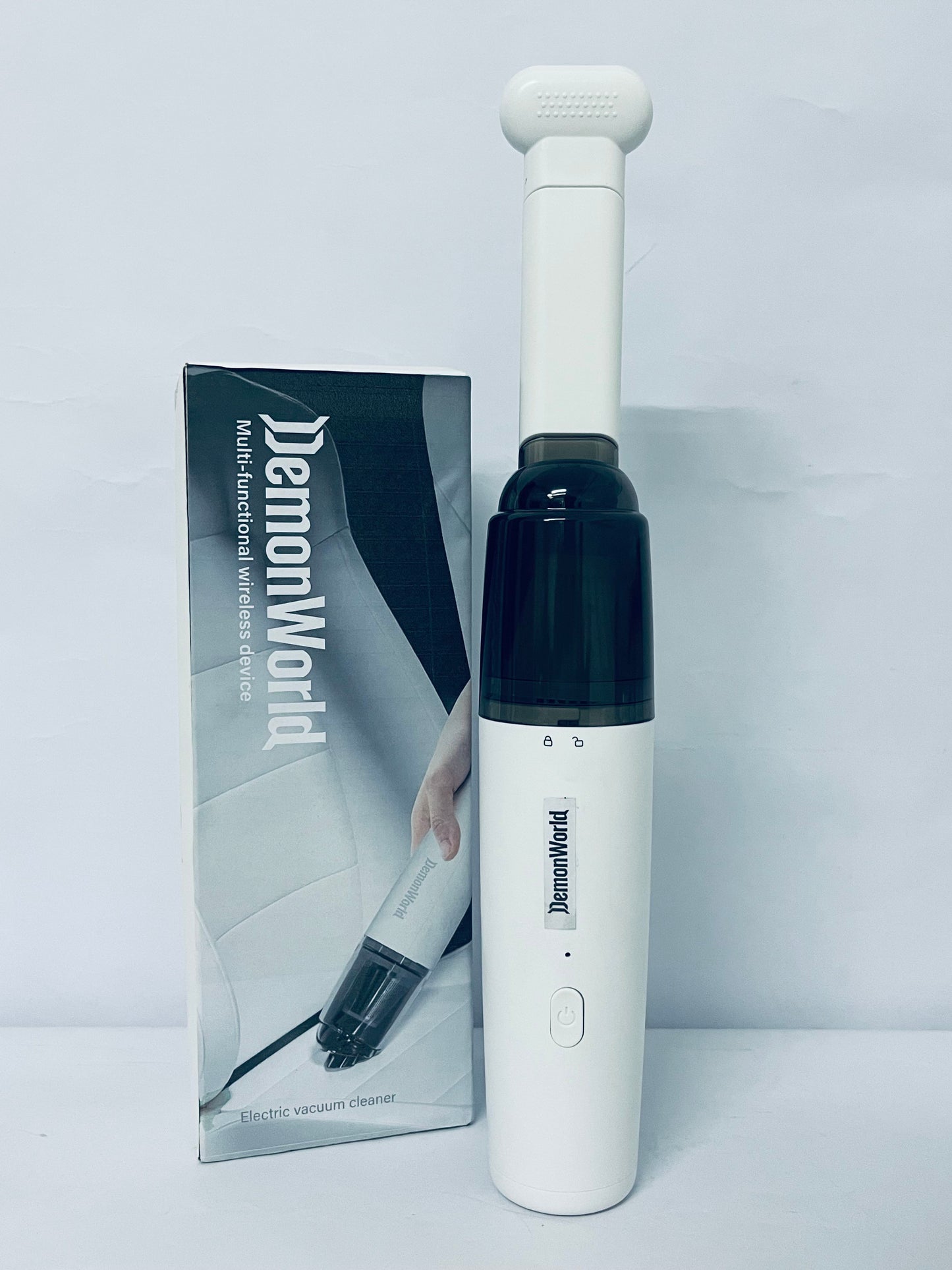 DemonWorld Mini Vacuum Cleaner Cordless, Portable Keyboard Vacuum Cleaner, Wireless Handheld Car Vacuum with 9000 Pa, High Power Rechargeable 2 Speeds, Lightweight Vacuum for Car, Home, Office, Pet