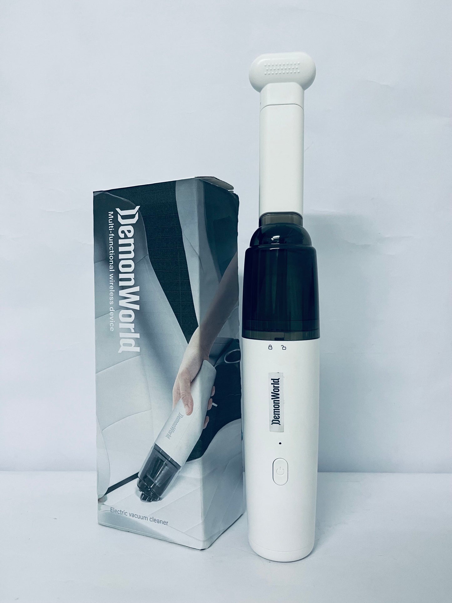 DemonWorld Mini Vacuum Cleaner Cordless, Portable Keyboard Vacuum Cleaner, Wireless Handheld Car Vacuum with 9000 Pa, High Power Rechargeable 2 Speeds, Lightweight Vacuum for Car, Home, Office, Pet