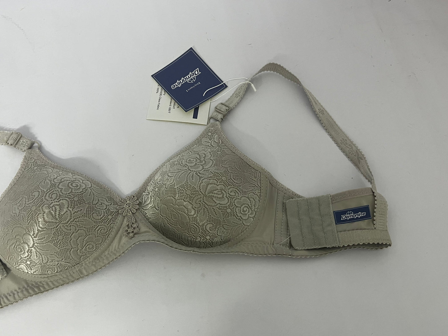Demonine Soft Comfortable Underwire Bras Lightly Padded Underwire Plunge