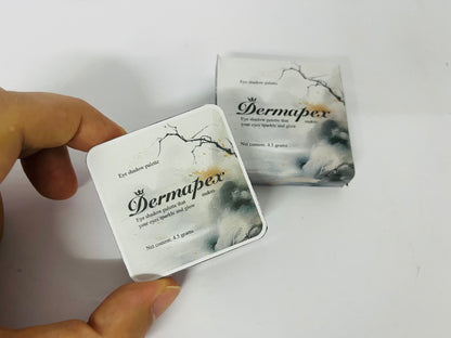 Dermapex Eyeshadow Palette,Day to Night Up to 24 Hour Eye Makeup, Velvety Pigmented Blendable Matte & Shimmer Finishes