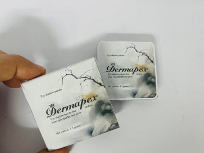Dermapex Eyeshadow Palette,Day to Night Up to 24 Hour Eye Makeup, Velvety Pigmented Blendable Matte & Shimmer Finishes