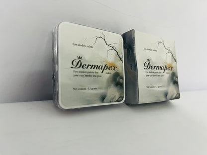 Dermapex Eyeshadow Palette,Day to Night Up to 24 Hour Eye Makeup, Velvety Pigmented Blendable Matte & Shimmer Finishes