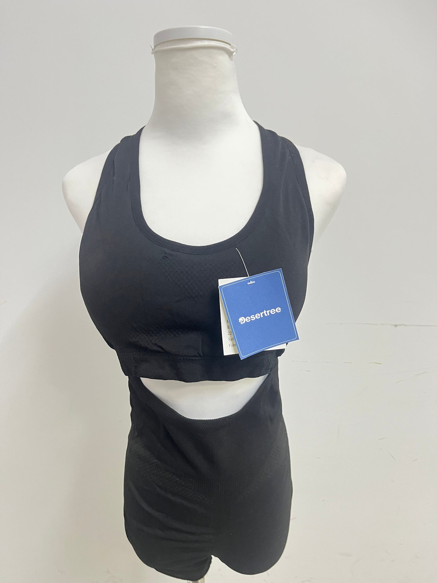 【Desertree Black Cotton Tracksuit Set】—— Comfortable & Stylish Activewear for Daily Use