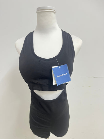 【Desertree Black Cotton Tracksuit Set】—— Comfortable & Stylish Activewear for Daily Use