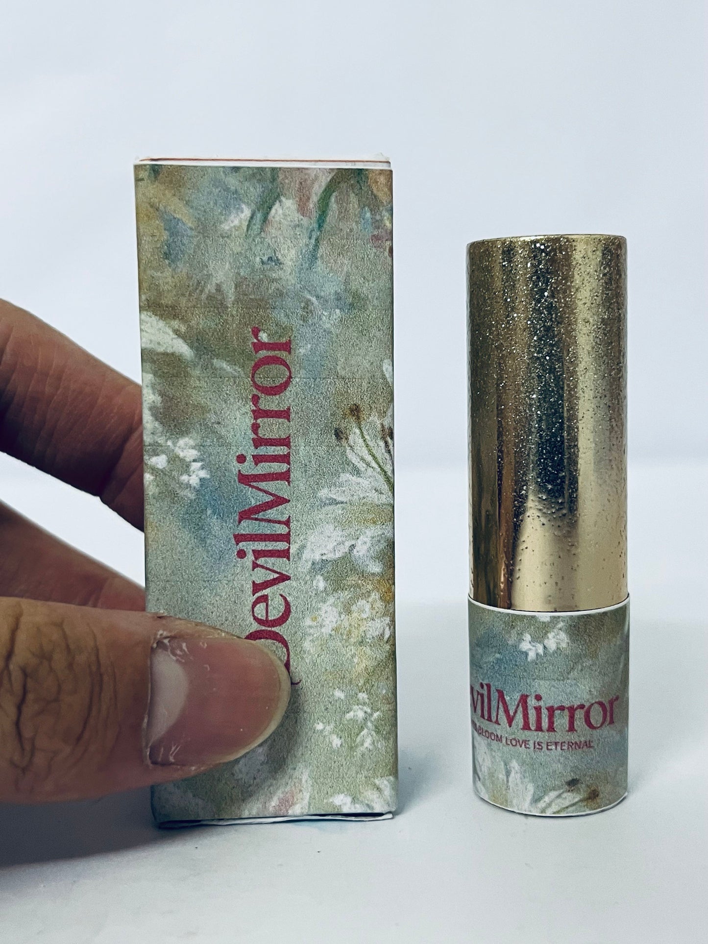 DevilMirror Face Satin Lipstick, Richly Pigmented, Nourishing & Long-Lasting Creamy Lipstick, Infused With Jojoba, Vegan & Cruelty-Free