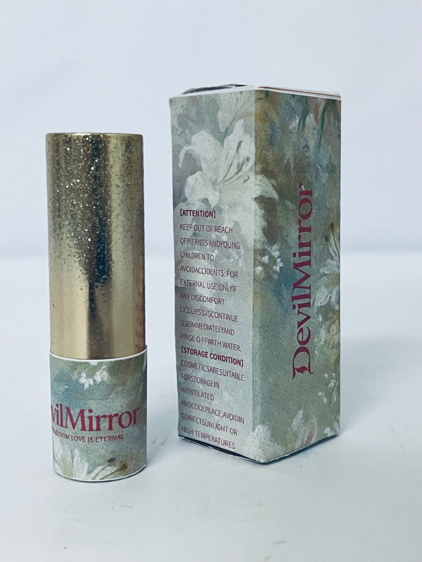 DevilMirror Face Satin Lipstick, Richly Pigmented, Nourishing & Long-Lasting Creamy Lipstick, Infused With Jojoba, Vegan & Cruelty-Free