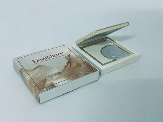 DevilMirror Highlighting Powder, Highlighter Makeup, Shimmer Glow, Pink Rose Gold Blossom Glow