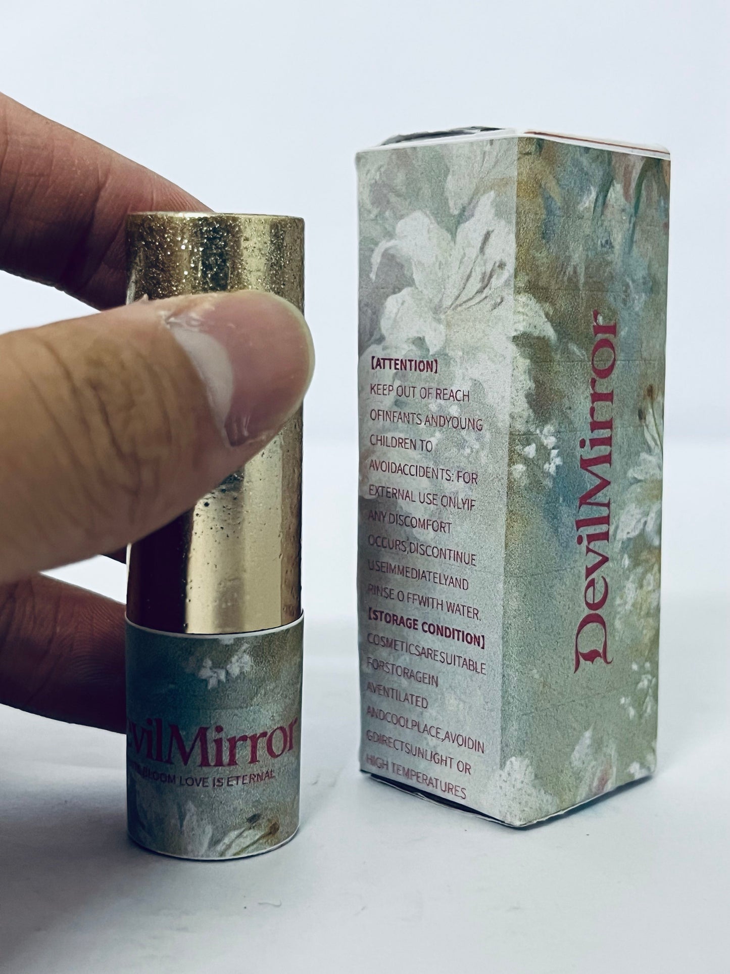 DevilMirror Face Satin Lipstick, Richly Pigmented, Nourishing & Long-Lasting Creamy Lipstick, Infused With Jojoba, Vegan & Cruelty-Free