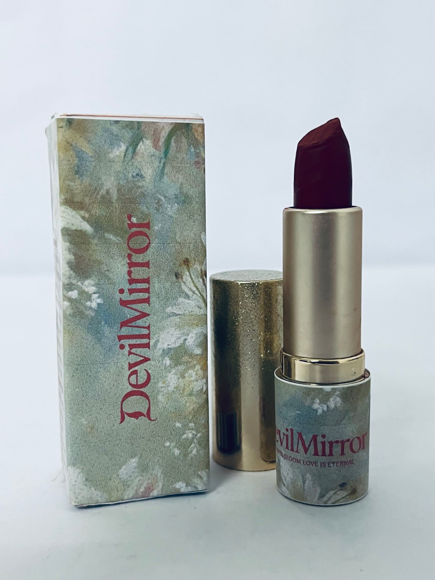 DevilMirror Face Satin Lipstick, Richly Pigmented, Nourishing & Long-Lasting Creamy Lipstick, Infused With Jojoba, Vegan & Cruelty-Free