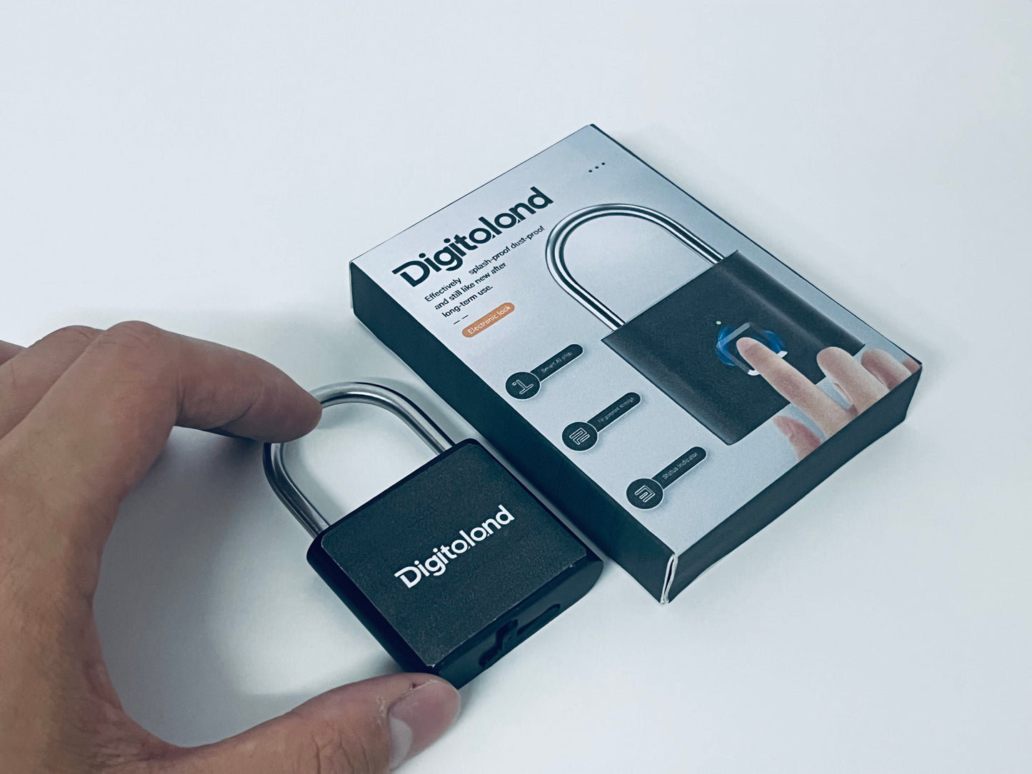 Digitaland Fingerprint Electronic Padlock: Smart Security with One-Touch Unlocking