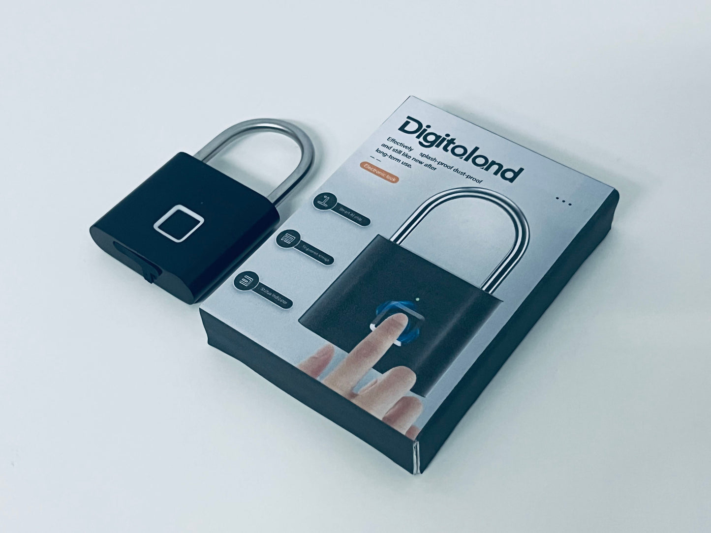 Digitaland Fingerprint Electronic Padlock: Smart Security with One-Touch Unlocking