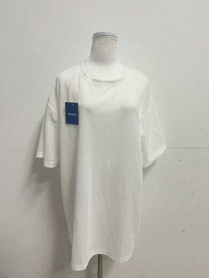 【Discosmic White T-shirt】—— Comfortable & Versatile Daily Essential