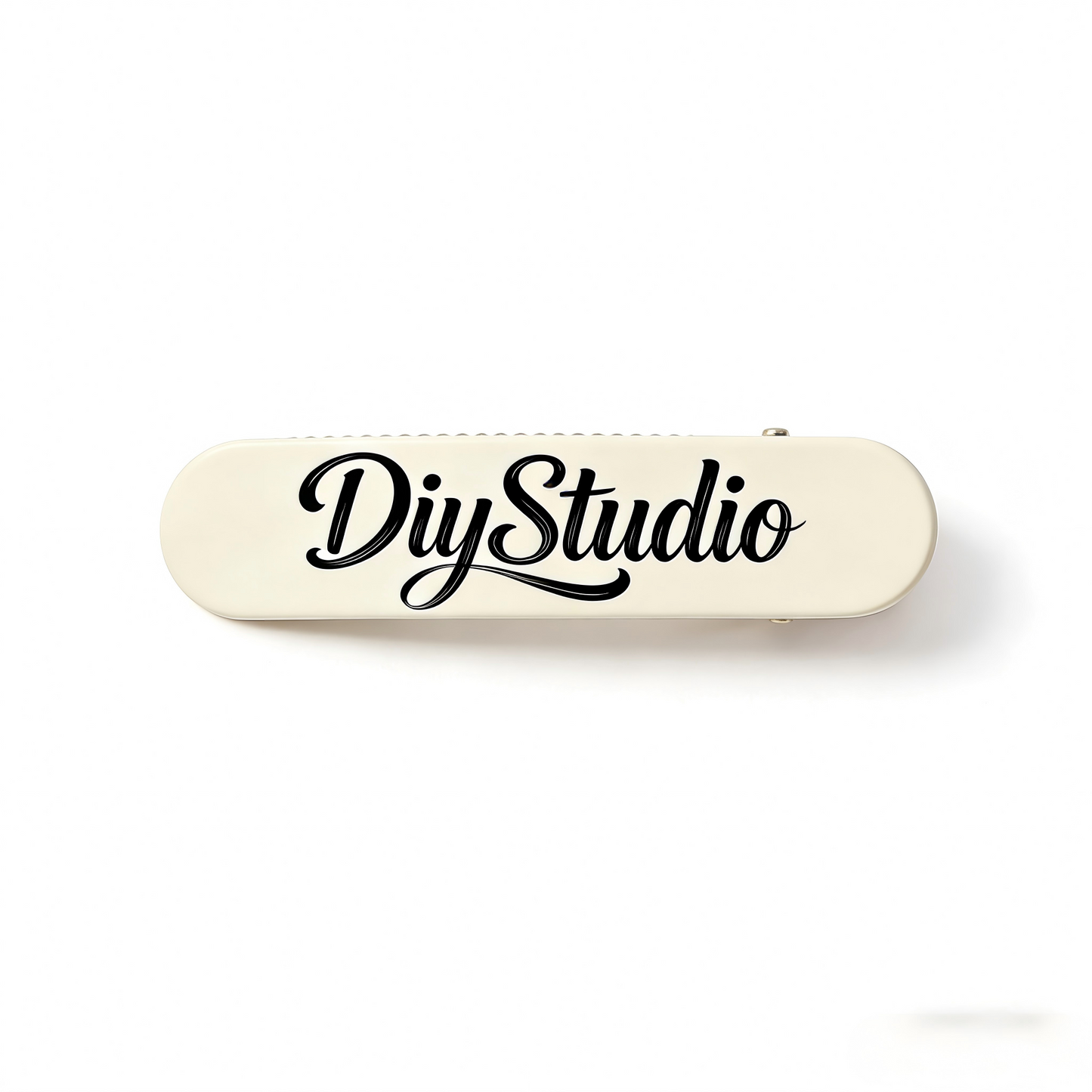 DiyStudio Cream White Jaw Clips for Hair, No Trace Side Hair Clips, Elegant Metal Hair Barrettes, Stylish Hair Accessories for Women and Girls, Perfect for Bangs and Broken Hair Styling