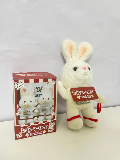 Diyspace Astronaut Rabbit Plush Toy - 25cm Stuffed Animal