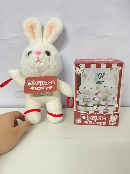 Diyspace Astronaut Rabbit Plush Toy - 25cm Stuffed Animal