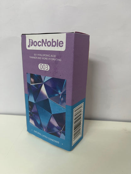 DocNoble 001 Hyaluronic Acid Ultra-Thin Hydrating Condoms