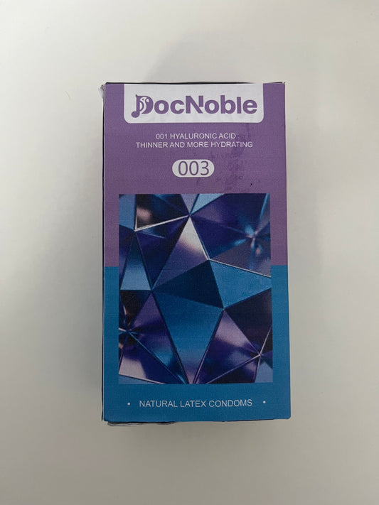 DocNoble 001 Hyaluronic Acid Ultra-Thin Hydrating Condoms
