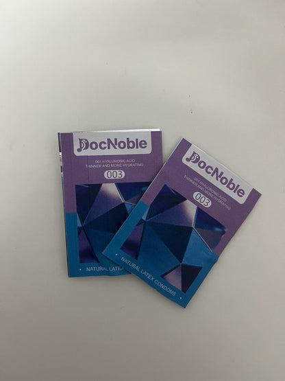 DocNoble 001 Hyaluronic Acid Ultra-Thin Hydrating Condoms