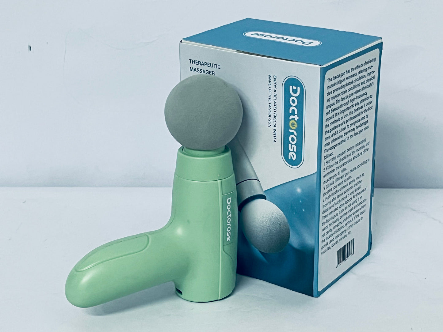 Doctorose Massage Gun, Deep Tissue Back Massage for Pain Relief,Six-Speed Control & Force Adjustment