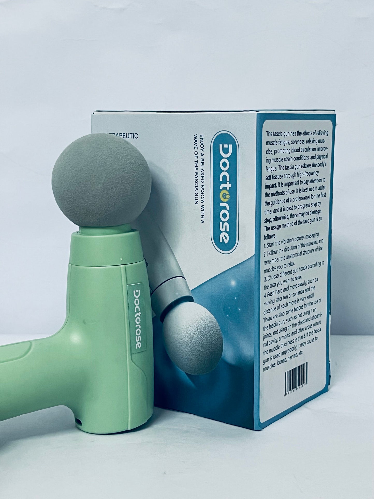 Doctorose Massage Gun, Deep Tissue Back Massage for Pain Relief,Six-Speed Control & Force Adjustment