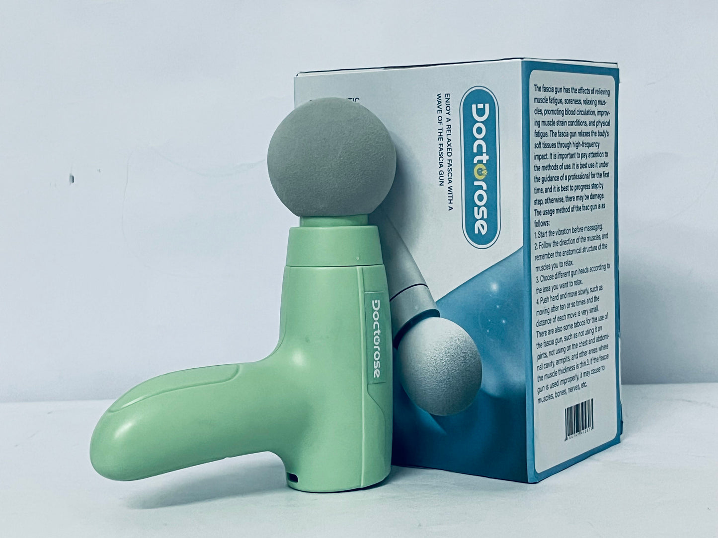 Doctorose Massage Gun, Deep Tissue Back Massage for Pain Relief,Six-Speed Control & Force Adjustment