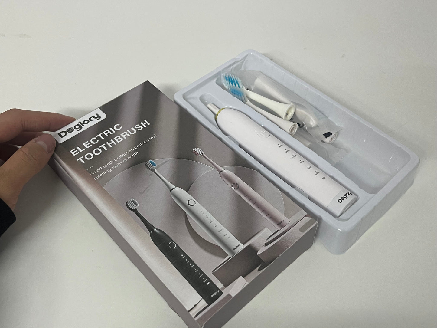 【Doglory Sonic Electric Toothbrush】—— Smart Protection for Professional-Grade Teeth Cleaning