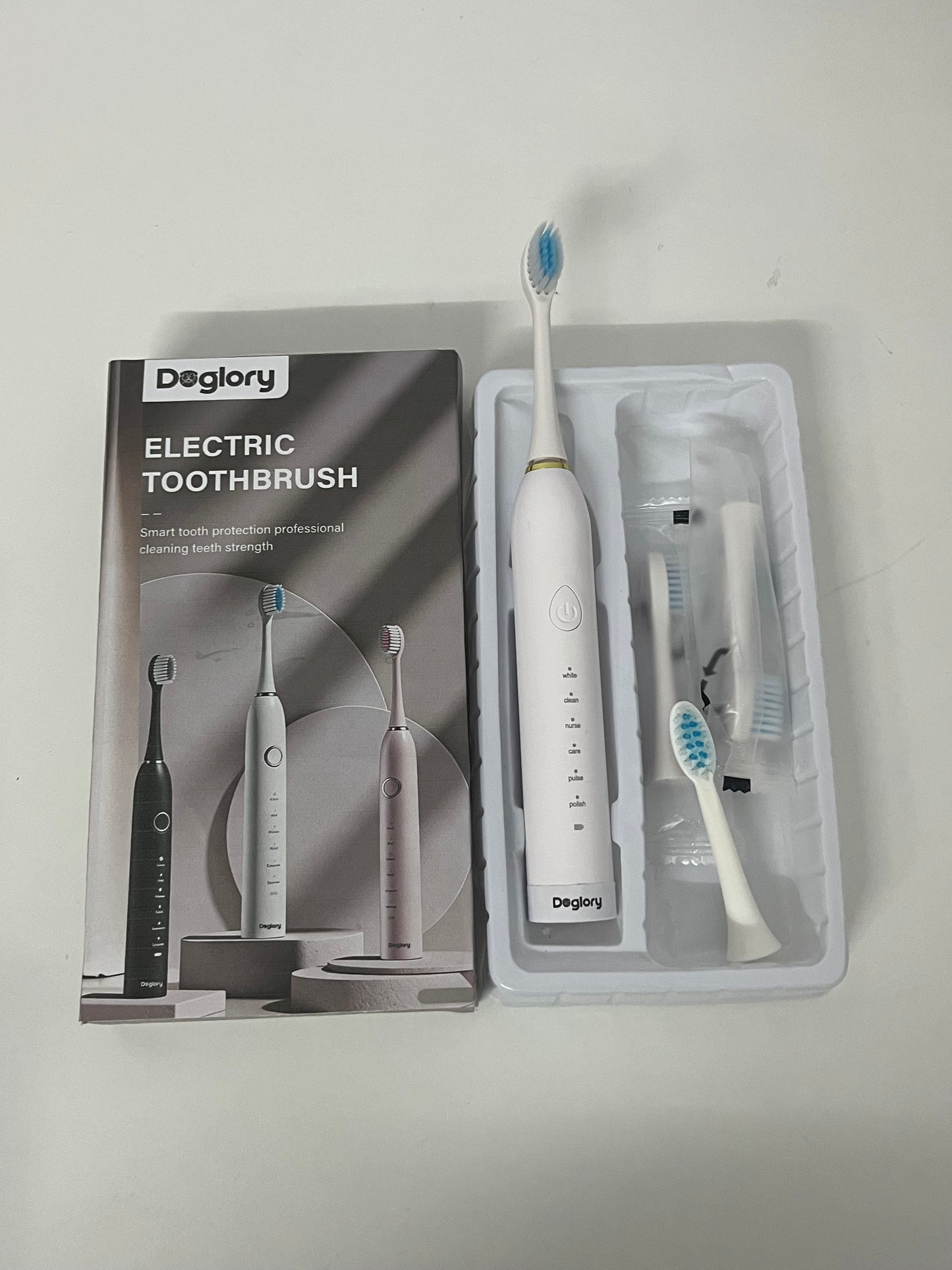 【Doglory Sonic Electric Toothbrush】—— Smart Protection for Professional-Grade Teeth Cleaning