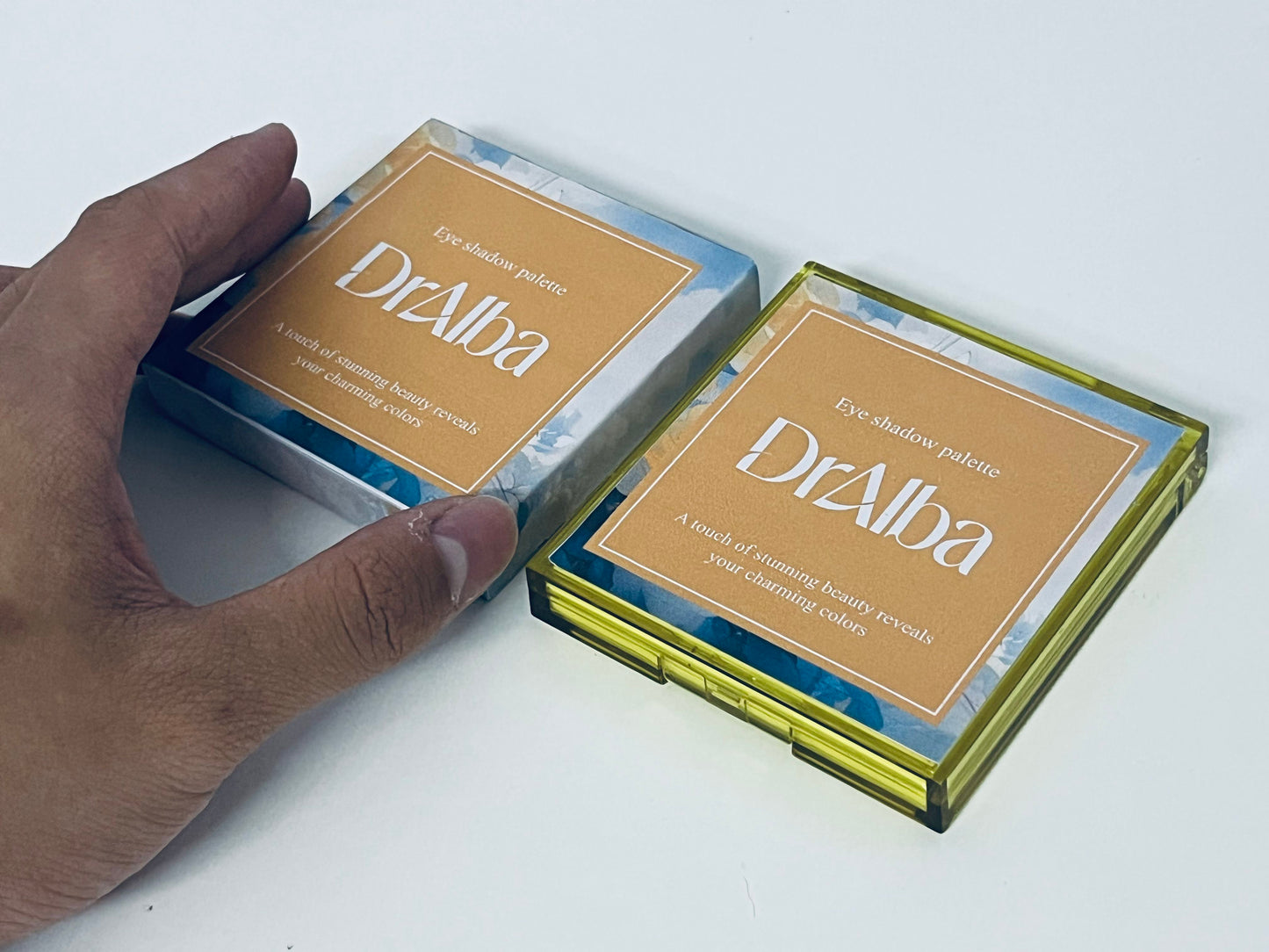 DrAlba 9-Color Eyeshadow Palette, Summer Vibe Earth Tone, Matte/Shimmer/Glitter Textures, Versatile for Daily & Dating Looks