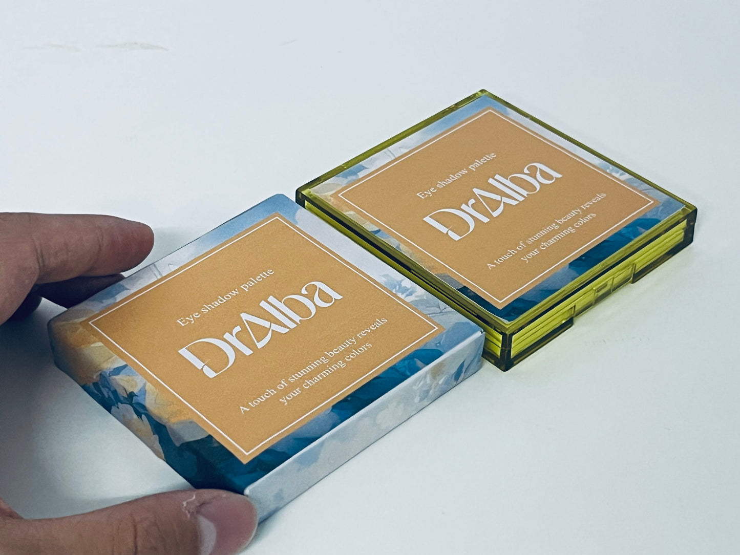 DrAlba 9-Color Eyeshadow Palette, Summer Vibe Earth Tone, Matte/Shimmer/Glitter Textures, Versatile for Daily & Dating Looks