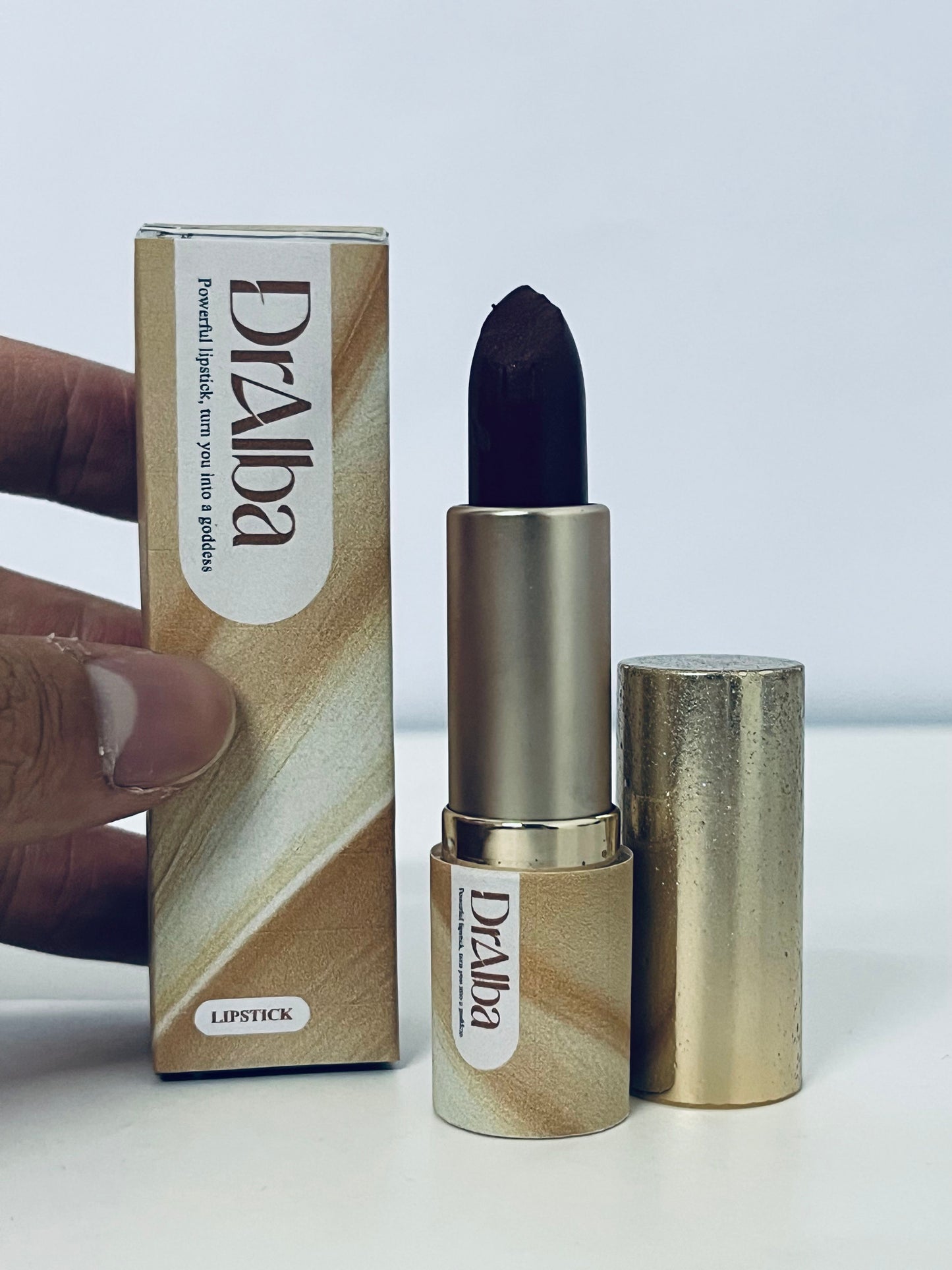 DrAlba Black Goddess Lipstick - Create a Unique & Eye-Catching Lip Look