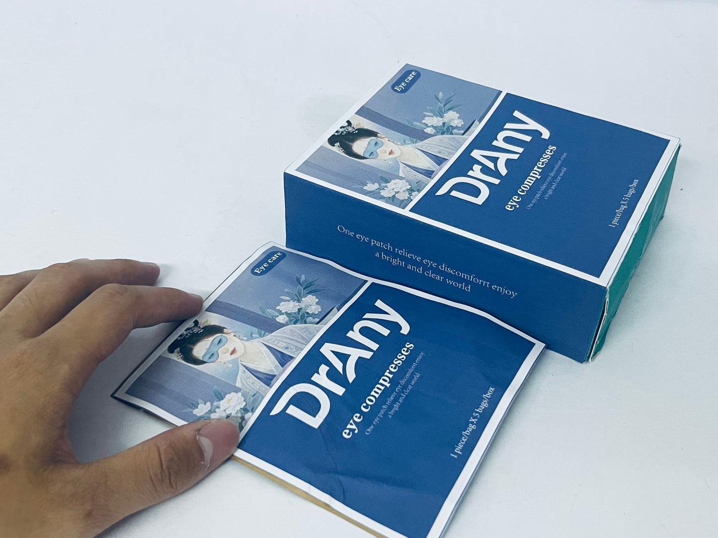 DrAny Eye patches for medical purposes Medical Eye Compresses - Expert in Eye Soothing and Care