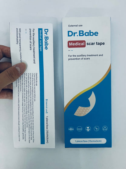 Dr.Babe Surgical and medical dressings Extra Absorbent & Thick, Individually Wrapped Wound Dressing, First Aid Pads| Surgical-Grade, Nonstick