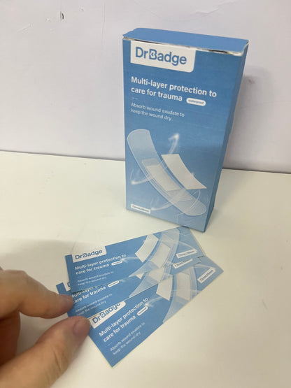DrBadge Multi-Layer Protective Waterproof Bandages An Efficient & Reliable Item for Wound Care