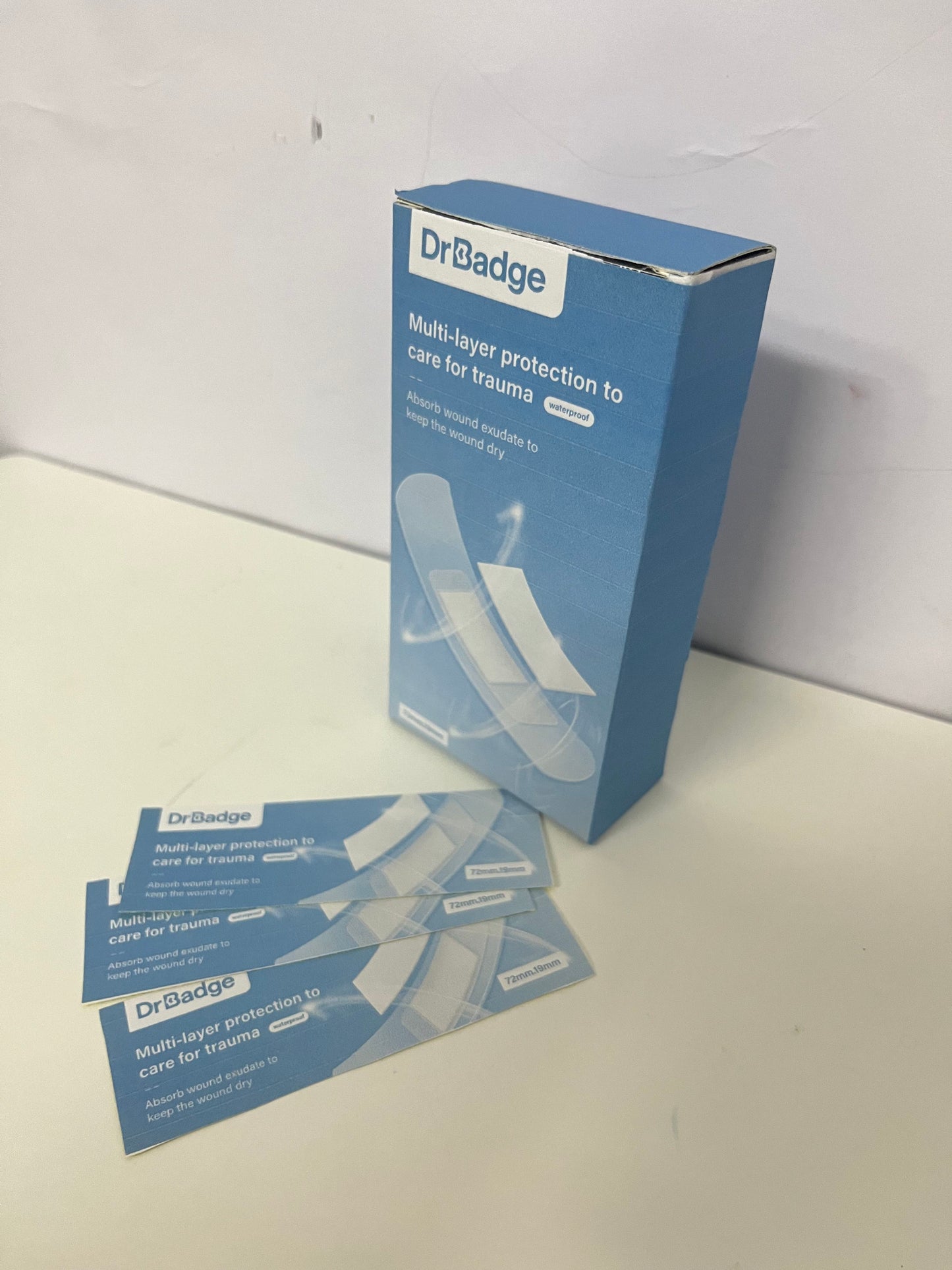 DrBadge Multi-Layer Protective Waterproof Bandages An Efficient & Reliable Item for Wound Care