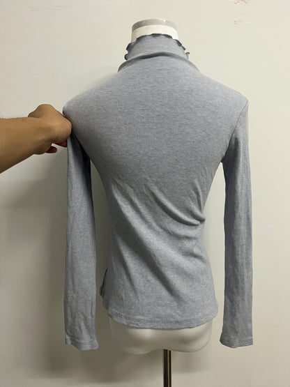 DRDANDY Womens Fashion Sweaters Cutout Slim Fit Long Sleeve Sexy Shirts Crewneck Knit Tops