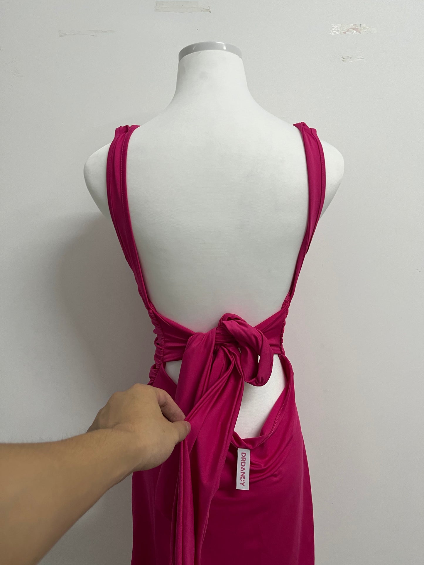 DRDANDY Women Sexy Dress Sleeveless Bodycon Mini Tank Going Out Dress for Club Party Date Night