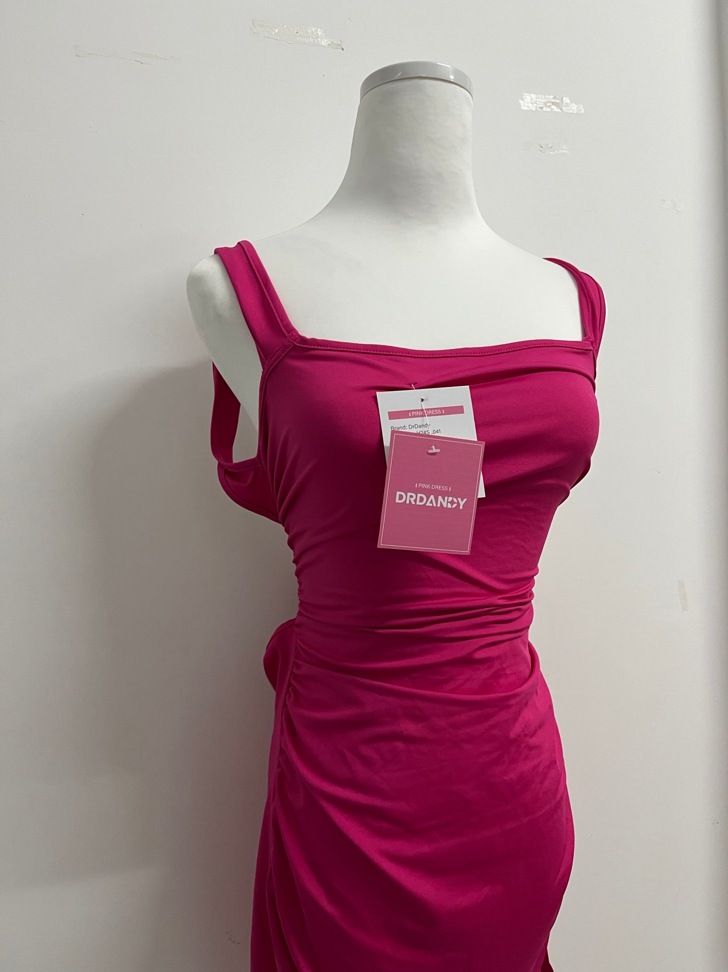 DRDANDY Women Sexy Dress Sleeveless Bodycon Mini Tank Going Out Dress for Club Party Date Night