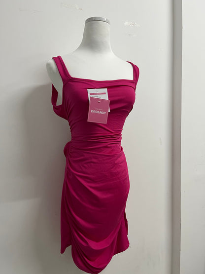 DRDANDY Women Sexy Dress Sleeveless Bodycon Mini Tank Going Out Dress for Club Party Date Night